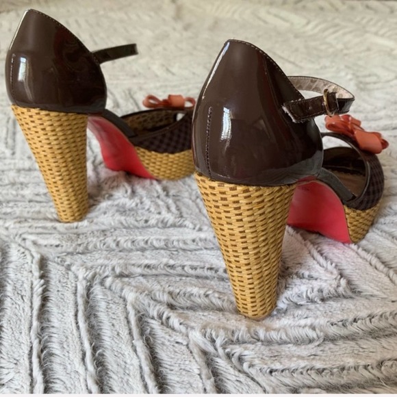 POETIC LICENCE Peep-Toe Platform Heel Sandals 6 - Picture 6 of 8